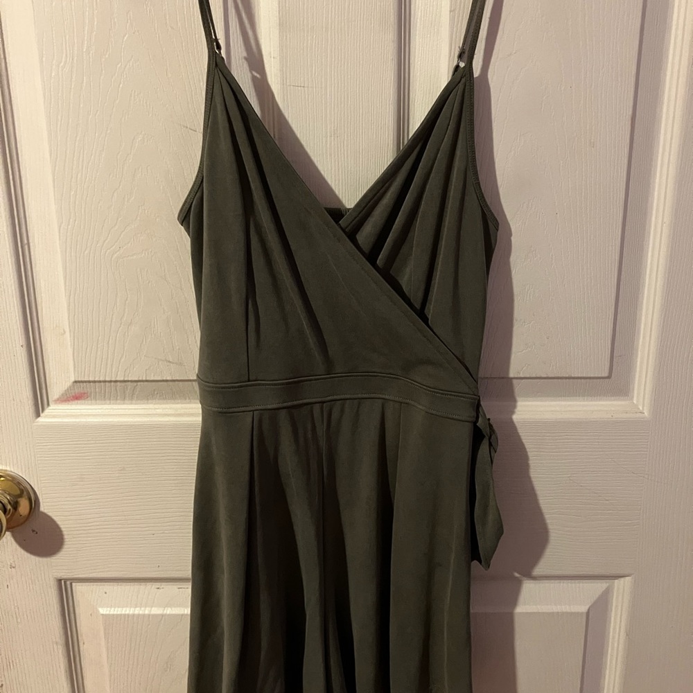 ♡ Abercrombie & Fitch Dark Green Romper ♡